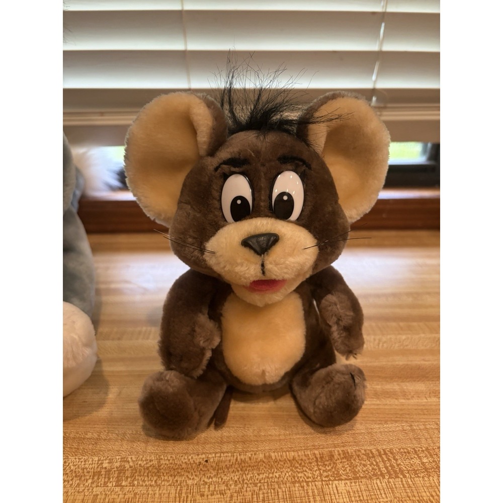Vintage 1996 Tom & Jerry Plush Set Mighty Star Cartoon Network Turner 90s - Picture 3 of 12